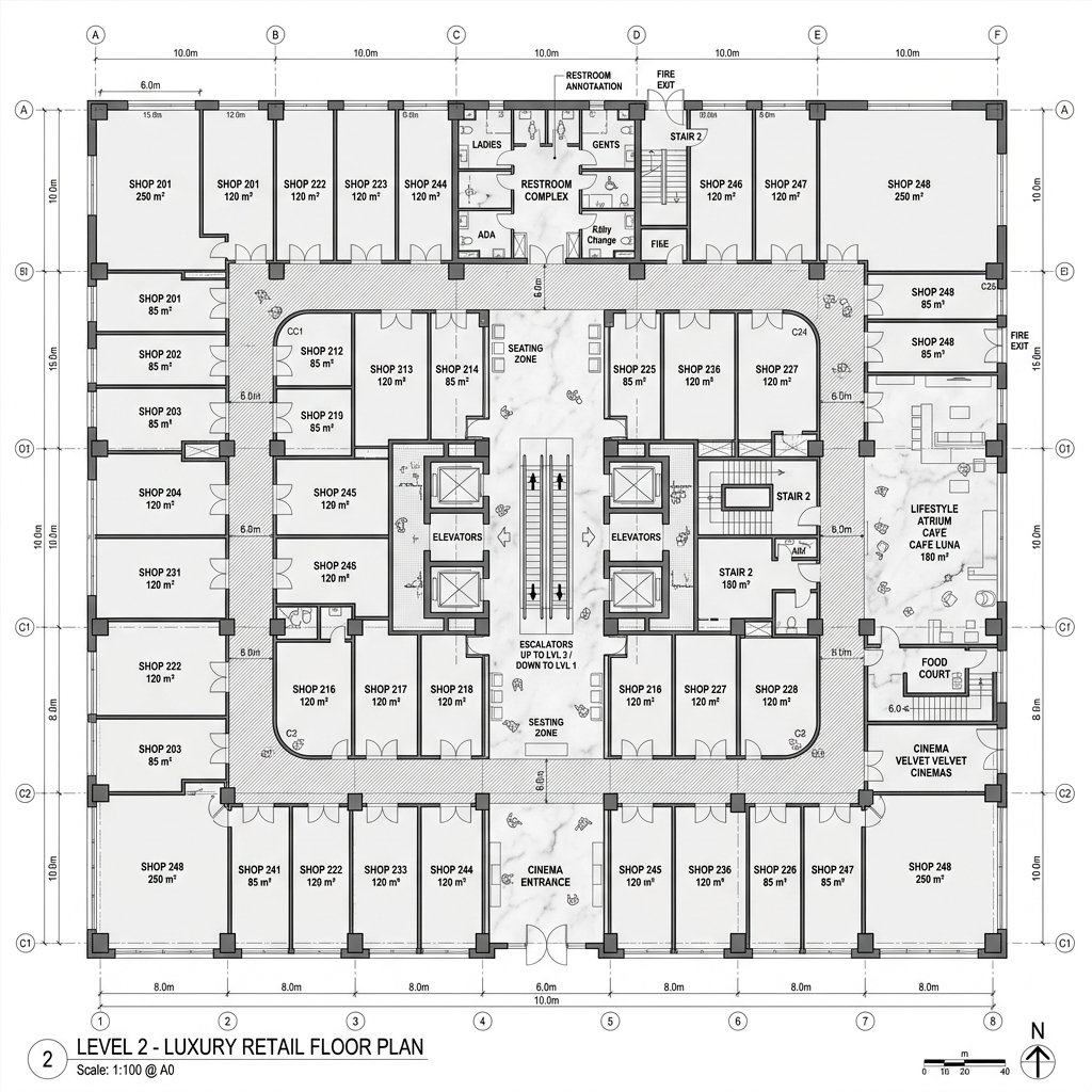 Second Floor Plan SPJ Vedatam