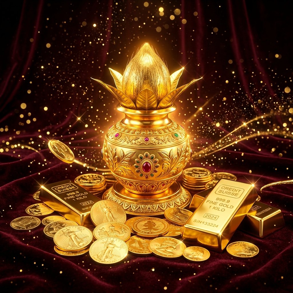 SPJ Vedatam Gold Rush Offer Kalash and Gold Coins