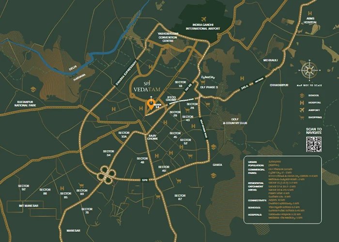 SPJ Vedatam Location Map